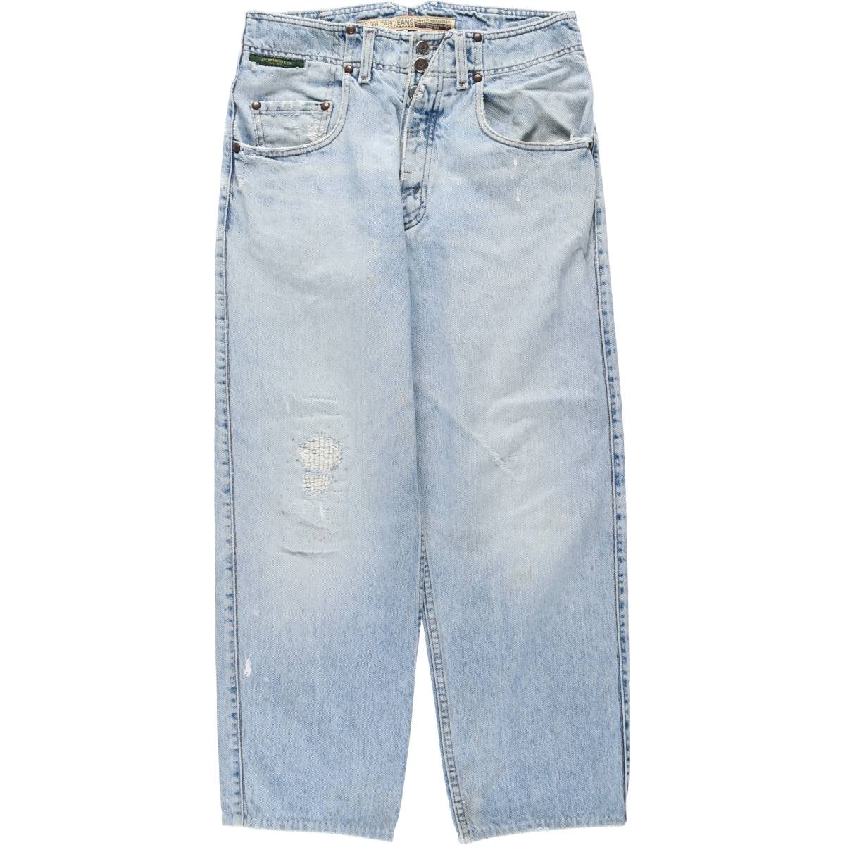 古着 90年代 リーバイス Levi's SILVER TAB シルバータブ テーパードデニムパンツ USA製 メンズw32相当 ヴィンテージ/eaa631995