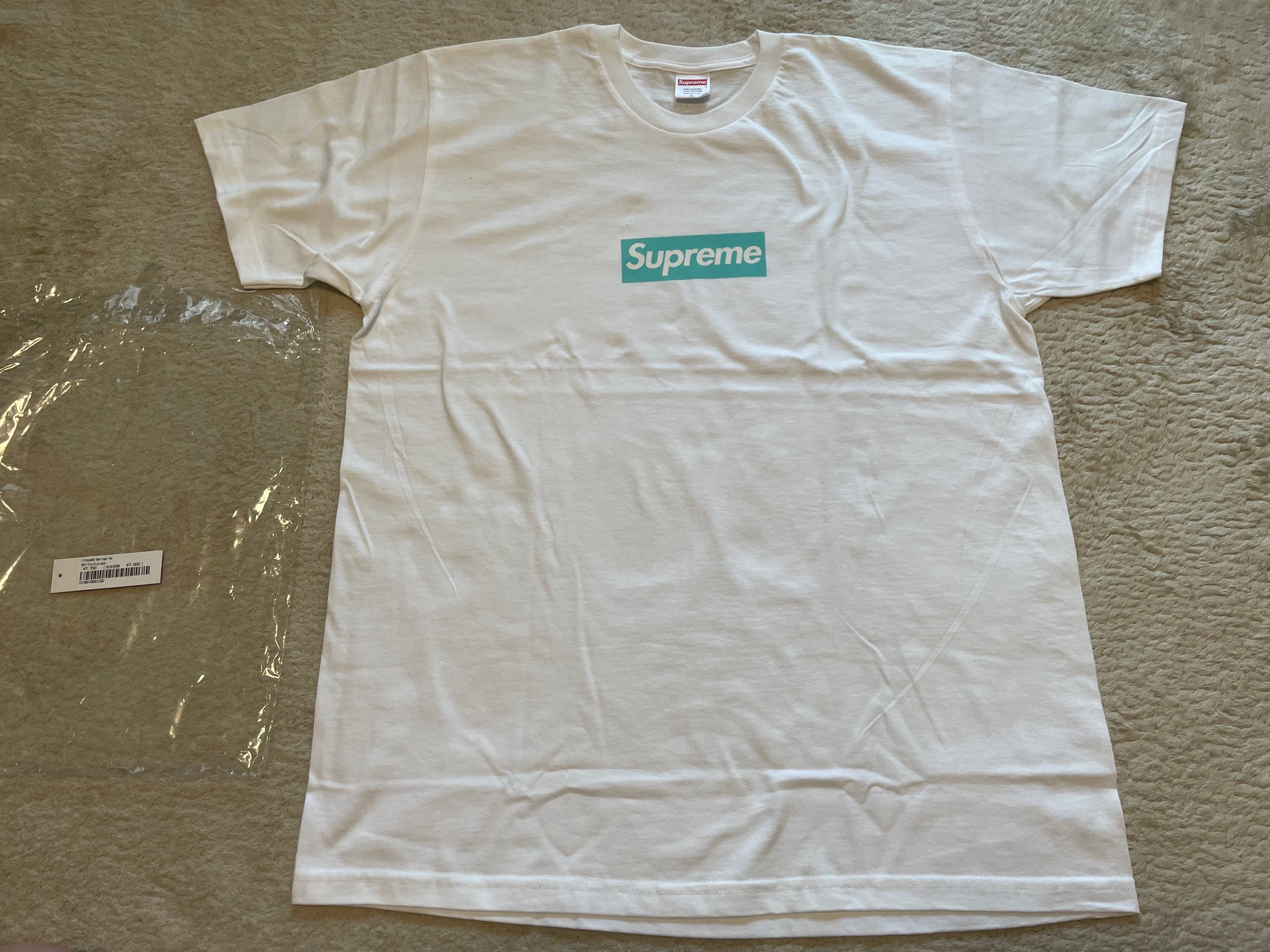 Supreme / Tiffany & Co. Box Logo Tee "White"