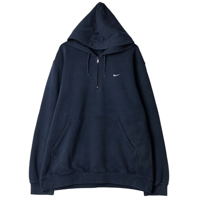 古着 00年代 ナイキ NIKE スウェットハーフジップパーカー メンズXL相当/eaa607132