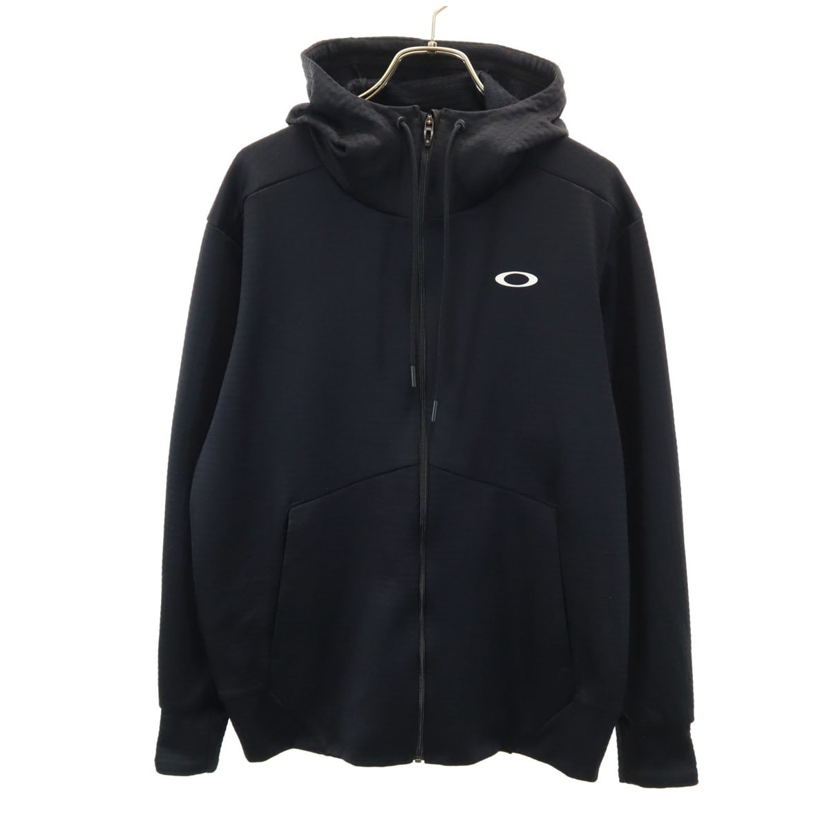 OAKLEY オークリー 長袖 ジップパーカー XS 黒
