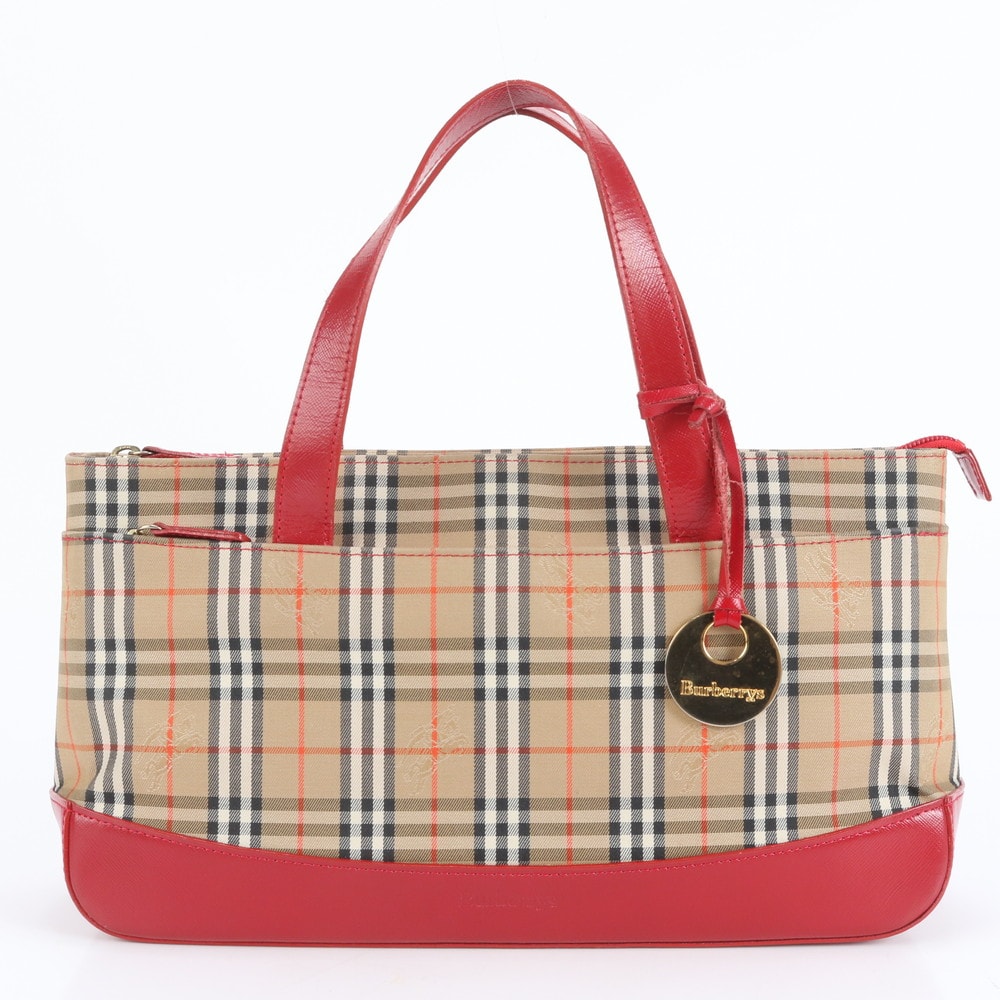 本物未使用□バーバリー□ポケットトート ノバチェック トートバッグ