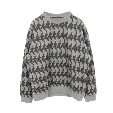 ルイ・ヴィトン LOUIS VUITTON LOUIS VUITTON × NBA プレイヤージャガード スウェット 衣料品 トップス コットン グレー メンズ グレー系 RM211M ZNH HKY02W 【中古】