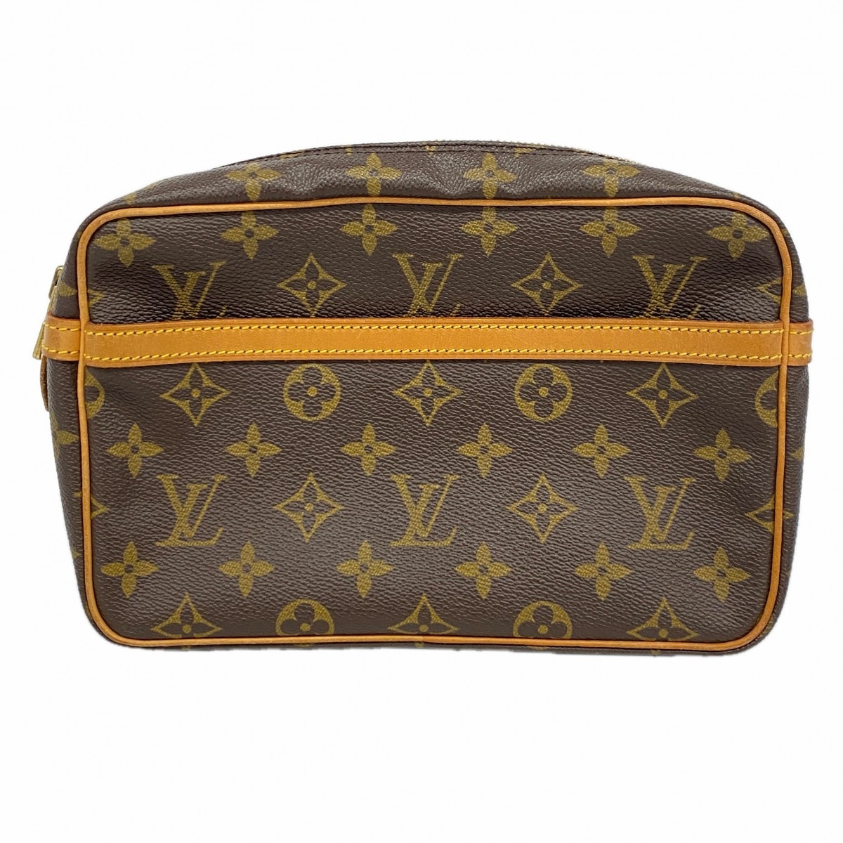 ★最終価格【6da0477】ルイヴィトン クラッチバッグ モノグラム コンピエーニュ23 M51847 ブラウン【中古】メンズ