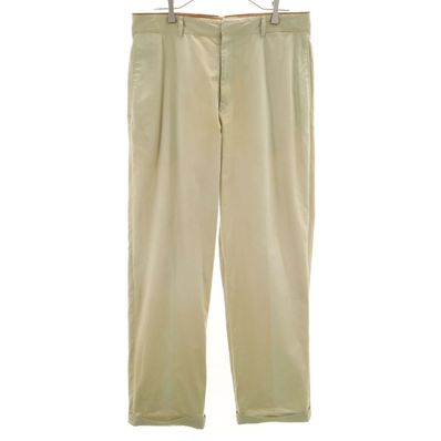 HERMES エルメス イタリア製 パンツ 52 ベージュ系