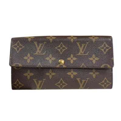 ルイヴィトン ポルトフォイユサラ モノグラム 長財布 モノグラムキャンバス M61734 レディース LOUIS VUITTON 中古