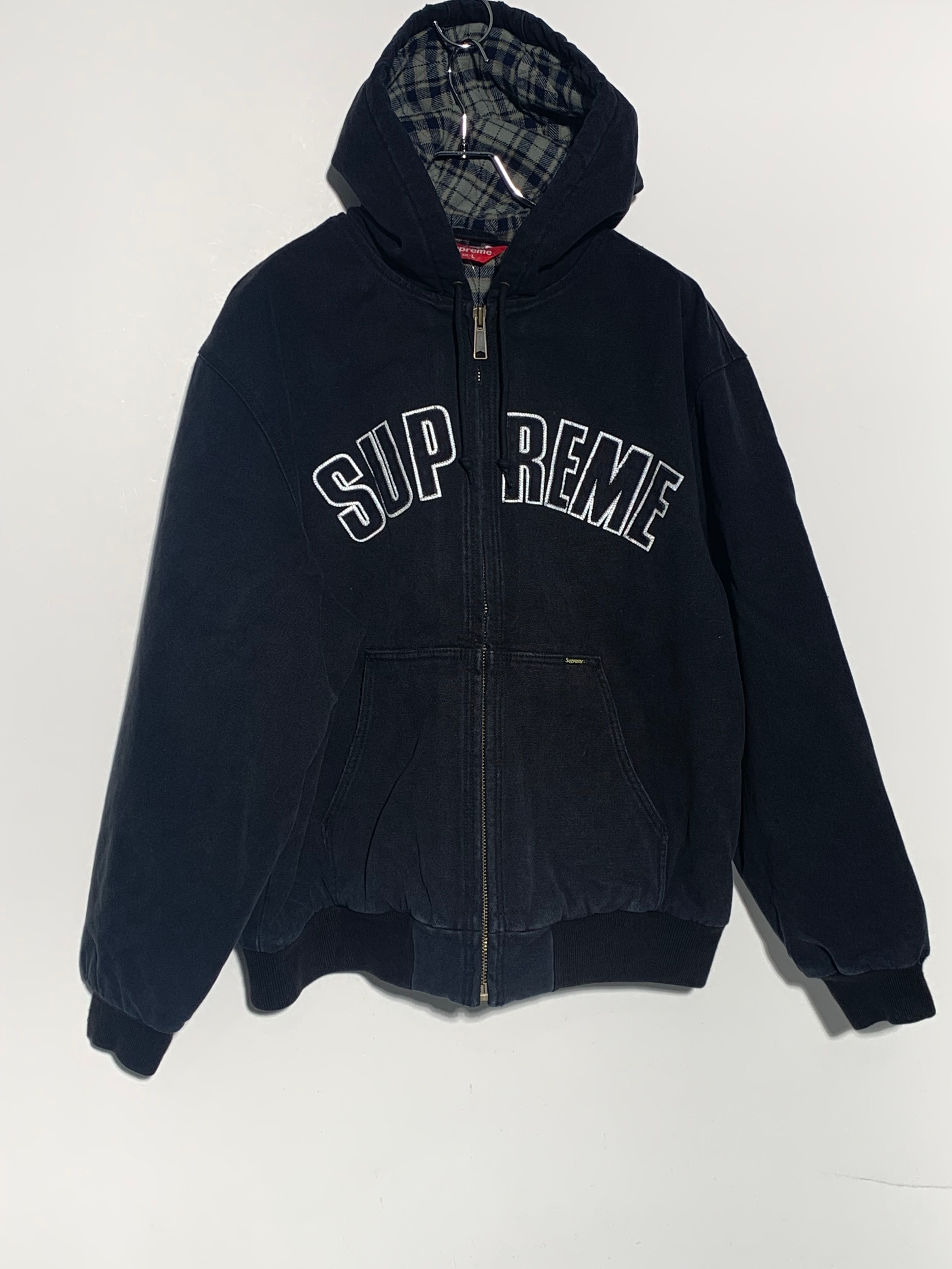 Supreme Reflective Arc Hooded Work Jacket 