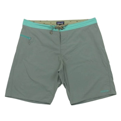 patagonia パタゴニア ショートパンツ 56542 ストレッチ ウェーブフェアラー ボード ショーツ ショート ハーフ パンツ グレー系 38【中古】