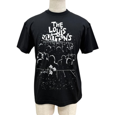 未使用品 ルイヴィトン 半袖Tシャツ ブラック メンズ XS