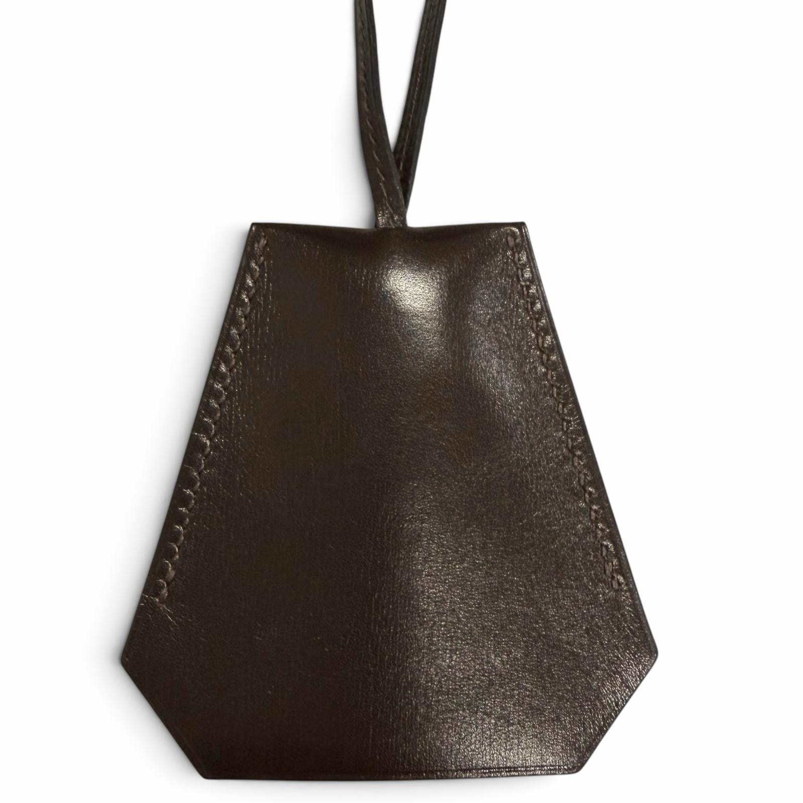 美品 エルメス ネックレス ダークブラウン メンズ