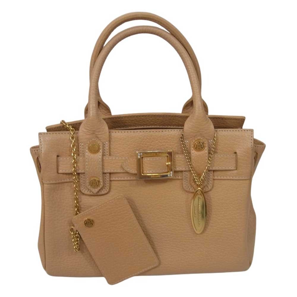 Samantha Thavasa サマンサタバサ ハンドバッグ DELUXE デラックス ミニ ハンド ショルダー バッグ ブラウン系【中古】