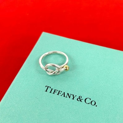 TIFFANY&Co. ティファニー ラブノット リング シルバー925 K18イエローゴールド リング・指輪 10号 シルバー
12485