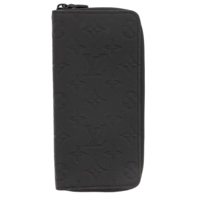 LOUIS VUITTON ルイ・ヴィトン ジッピー ウォレット ヴェルティカル 長財布 M62902 モノグラムシャドウ ブラック メンズ【中古】