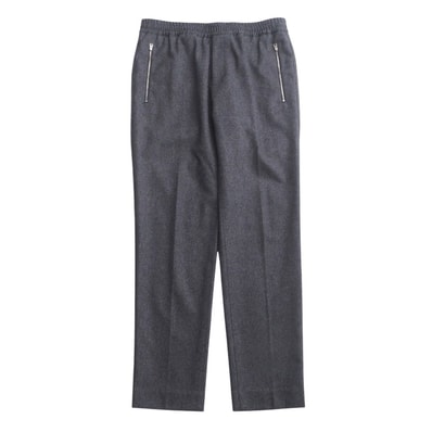 Stella McCartney ステラマッカートニー パンツ サイズ48 テーパードパンツ イージーパンツ スラックス センタープレス ウール グレー ブランド古着【中古】20250417/RA4320