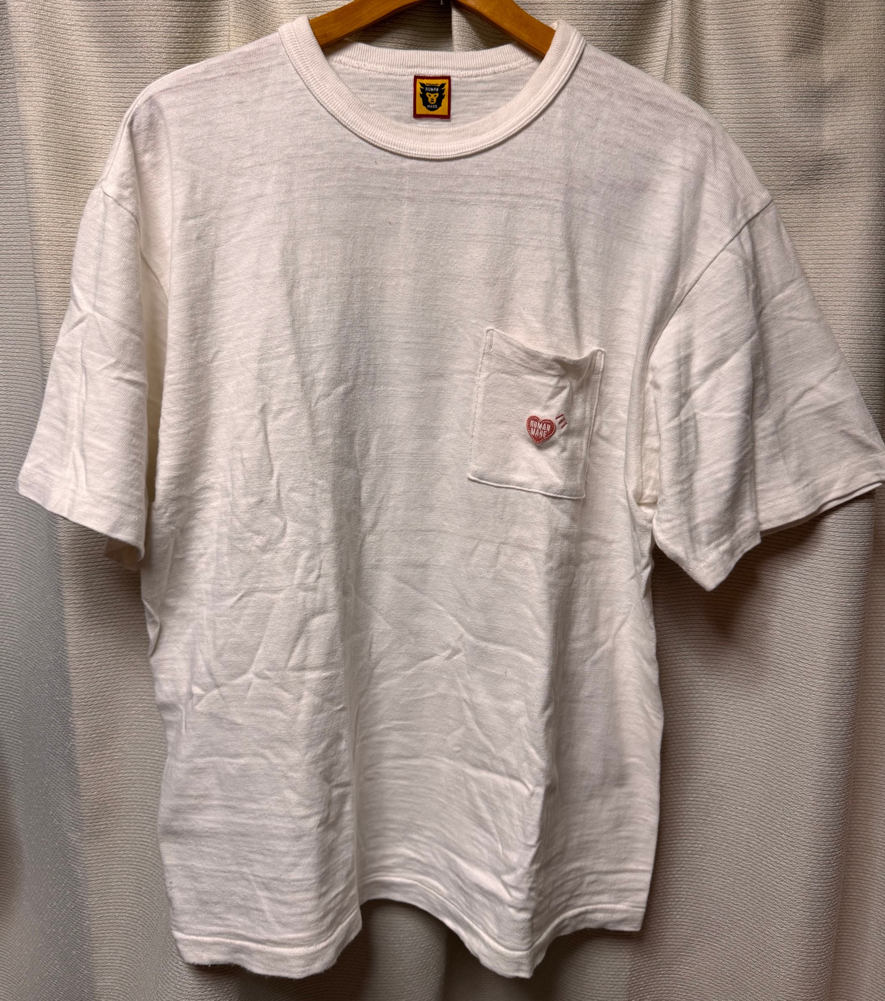 HUMAN MADE FLAMINGO POCKET T-SHIRT "White"