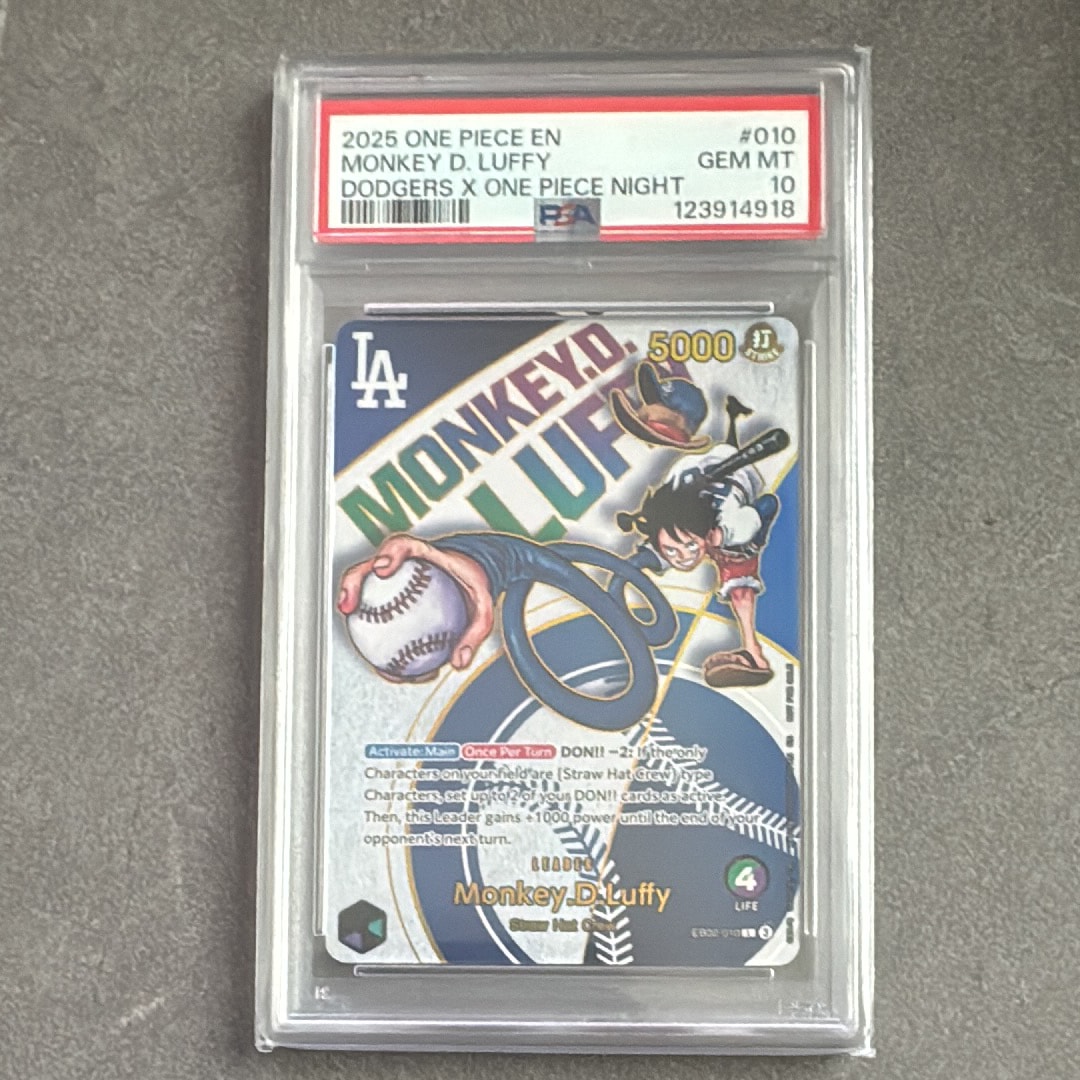 PSA10】モンキー・D・ルフィ L-P [EB02-010](エクストラブースター
