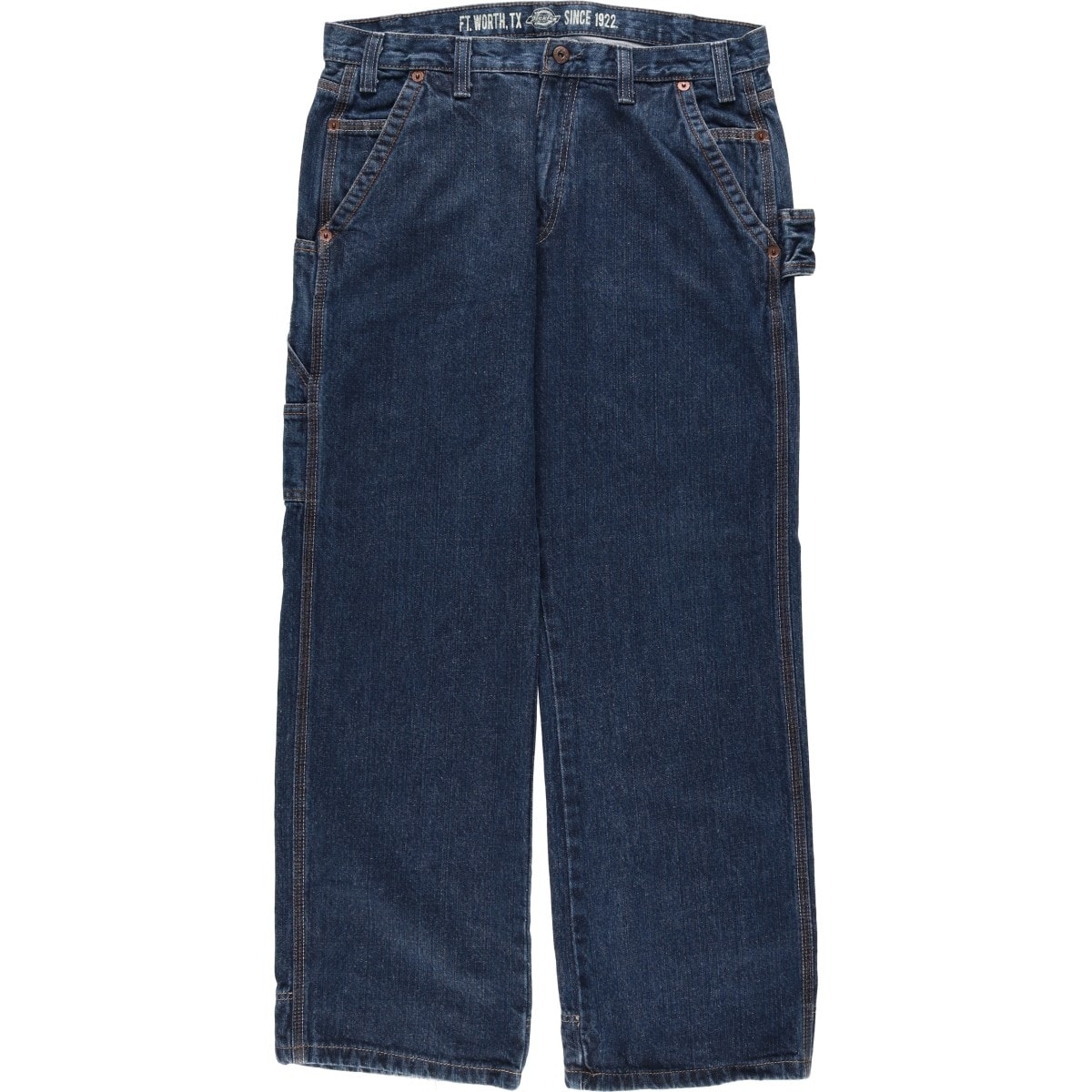 古着 ディッキーズ Dickies LOOSE STRAIGHT FIT デニムペインターパンツ メンズw36相当/eaa644031