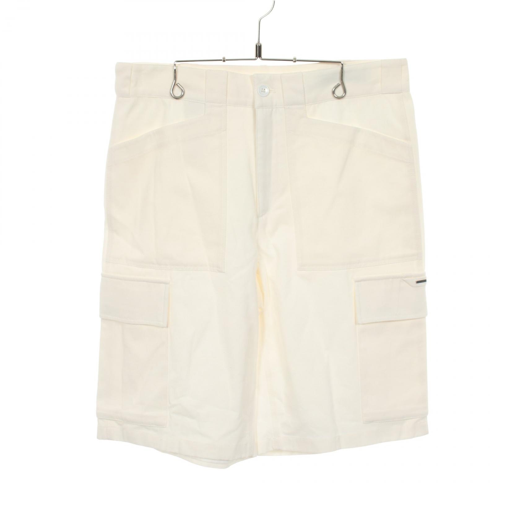 ルイ・ヴィトン LOUIS VUITTON LVSE ソフトカーゴショーツ ハーフ パンツ 衣料品 ボトムス コットン ファブリック メンズ ホワイト系 RM222Q NC3 HNP41W 【中古】