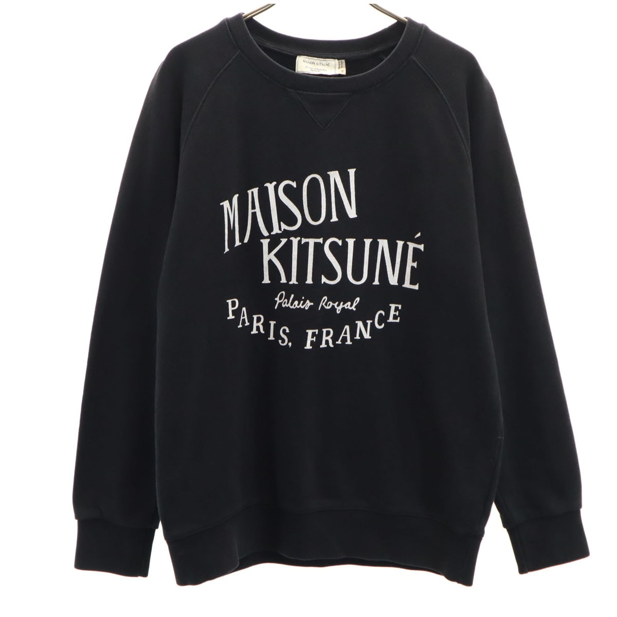 MAISON KITSUNE メゾンキツネ 長袖 トレーナー M ブラック系 スウェット