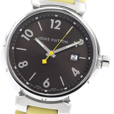 ★内箱付き ルイ・ヴィトン タンブール デイト Q1111 メンズ 【中古】