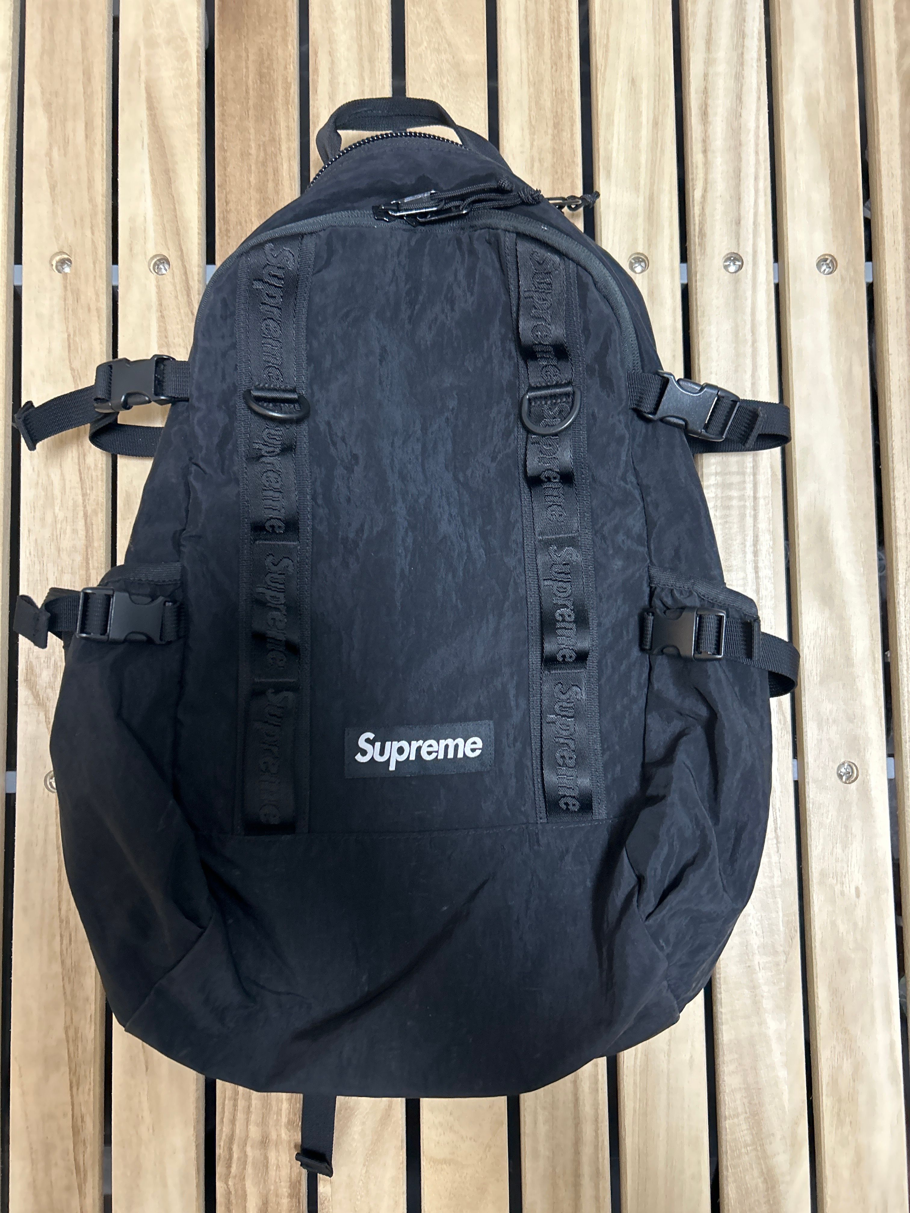 Supreme 20FW Backpack 21L "Black"