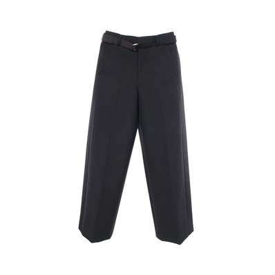 サカイ Sacai Suiting Bonding Pants サイドライン パンツ 衣料品 ボトムス ウール ポリエステル レディース ブラック系 【中古】