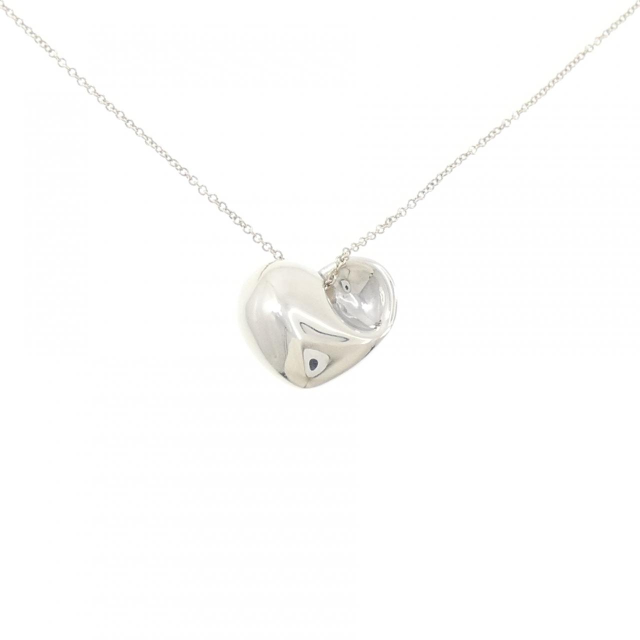 ティファニー フォールドハート ネックレス