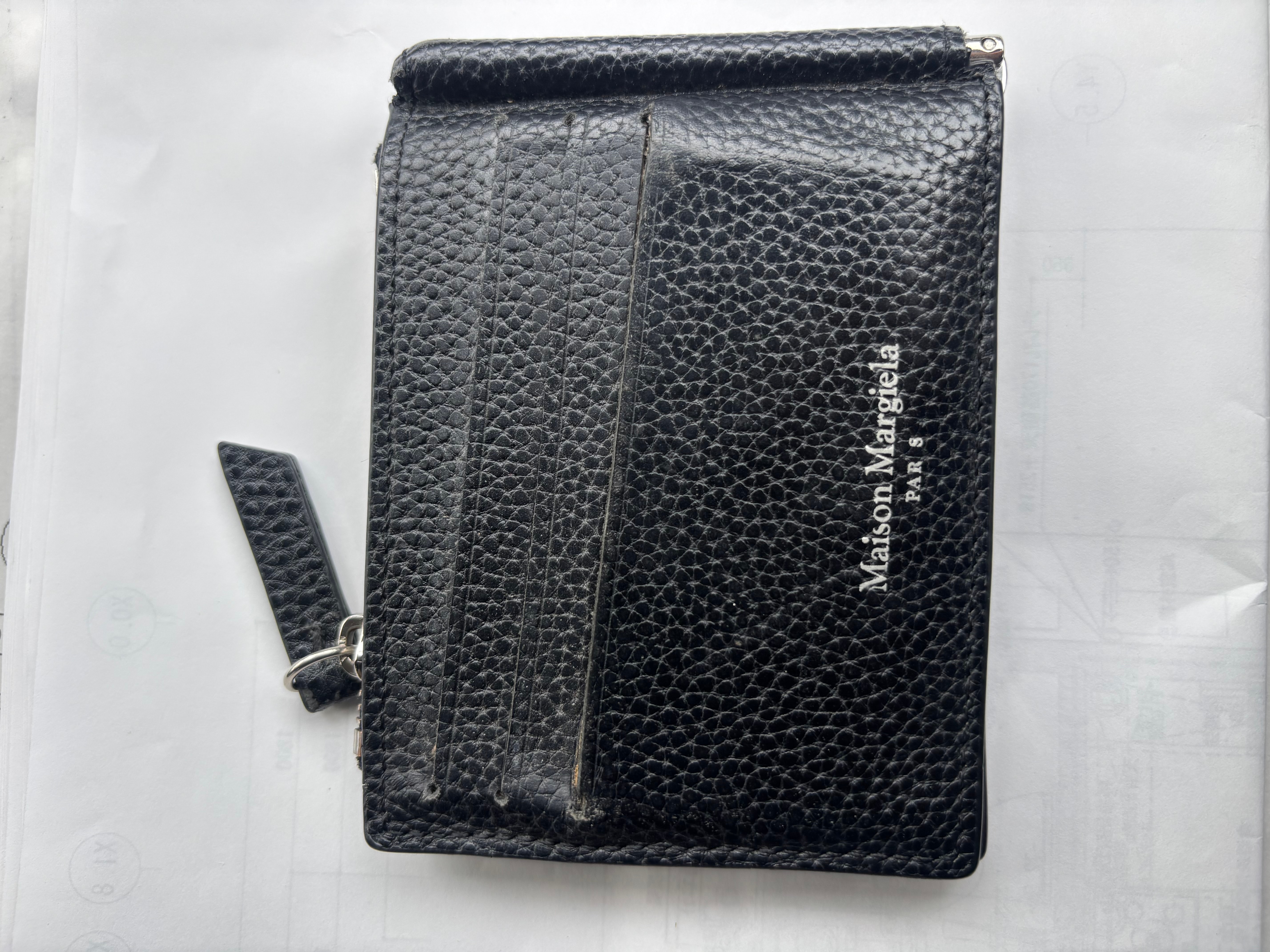 Maison Margiela Bifold Wallet Money Clip "Black"