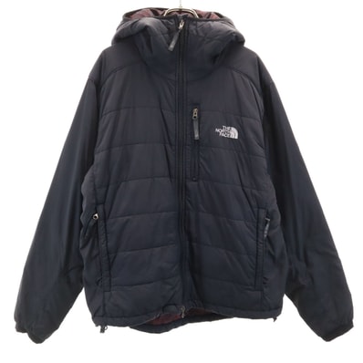 THE NORTH FACE ノースフェイス ストライプ柄 中綿ジャケット M ブラック NY01370 アウトドア