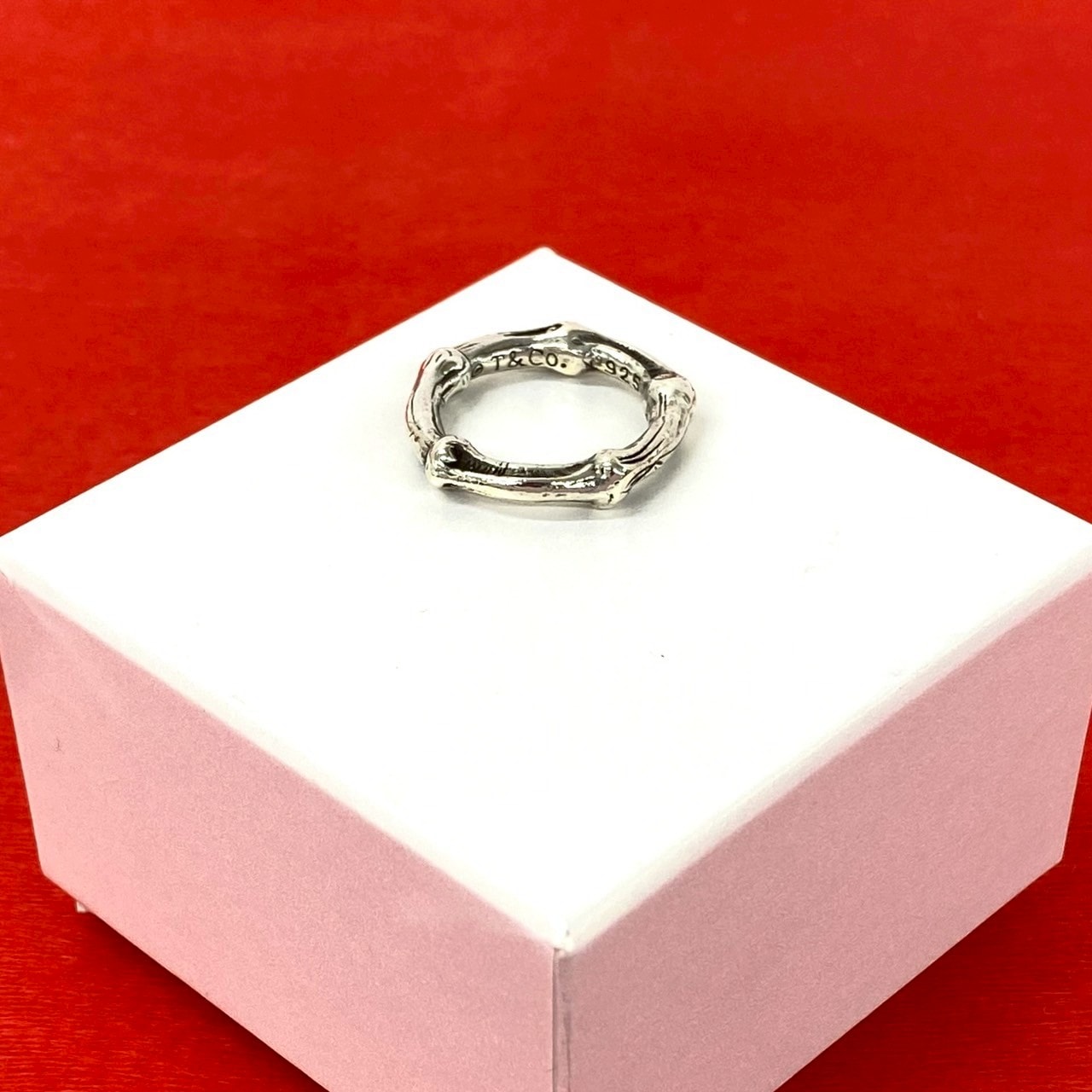 TIFFANY&Co. ティファニー バンブー シルバー925 リング・指輪 12号 シルバー
 18583