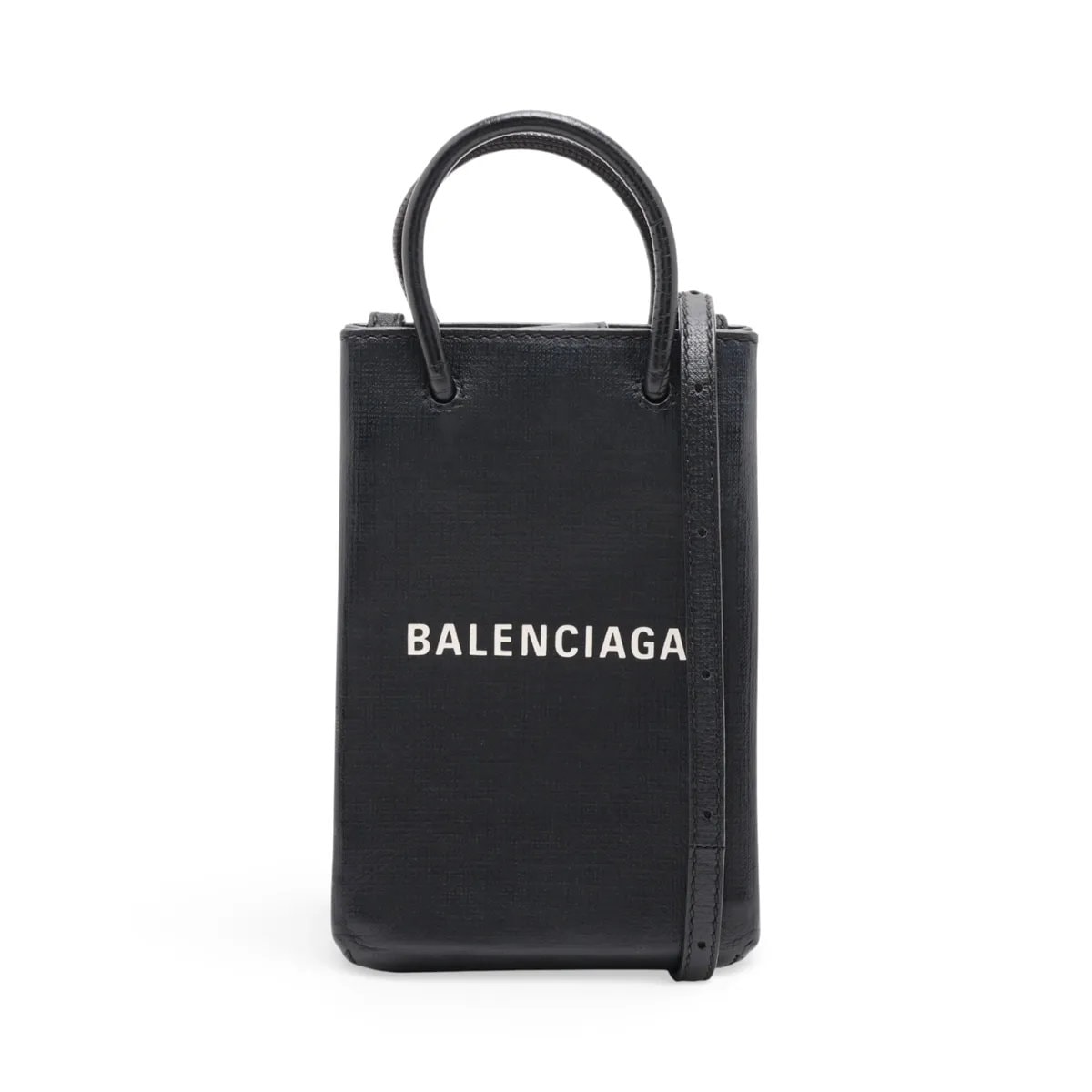 ■美品 バレンシアガ ショッピング フォンホルダー 593826