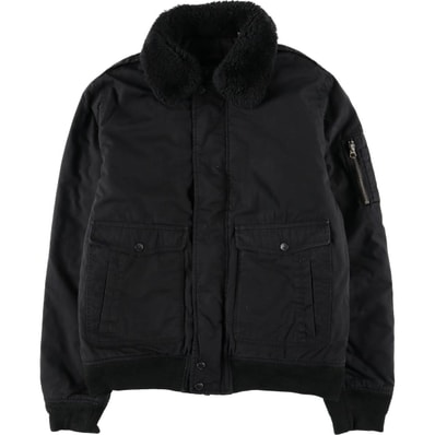古着 民間品 ショット SCHOTT TYPE-U 中綿入り ミリタリー フライトジャケット メンズXXL相当/eaa626273
