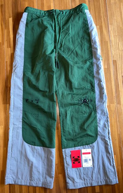 Air Jordan Off-WhiteTM️ Men's Truck Pants "Green"