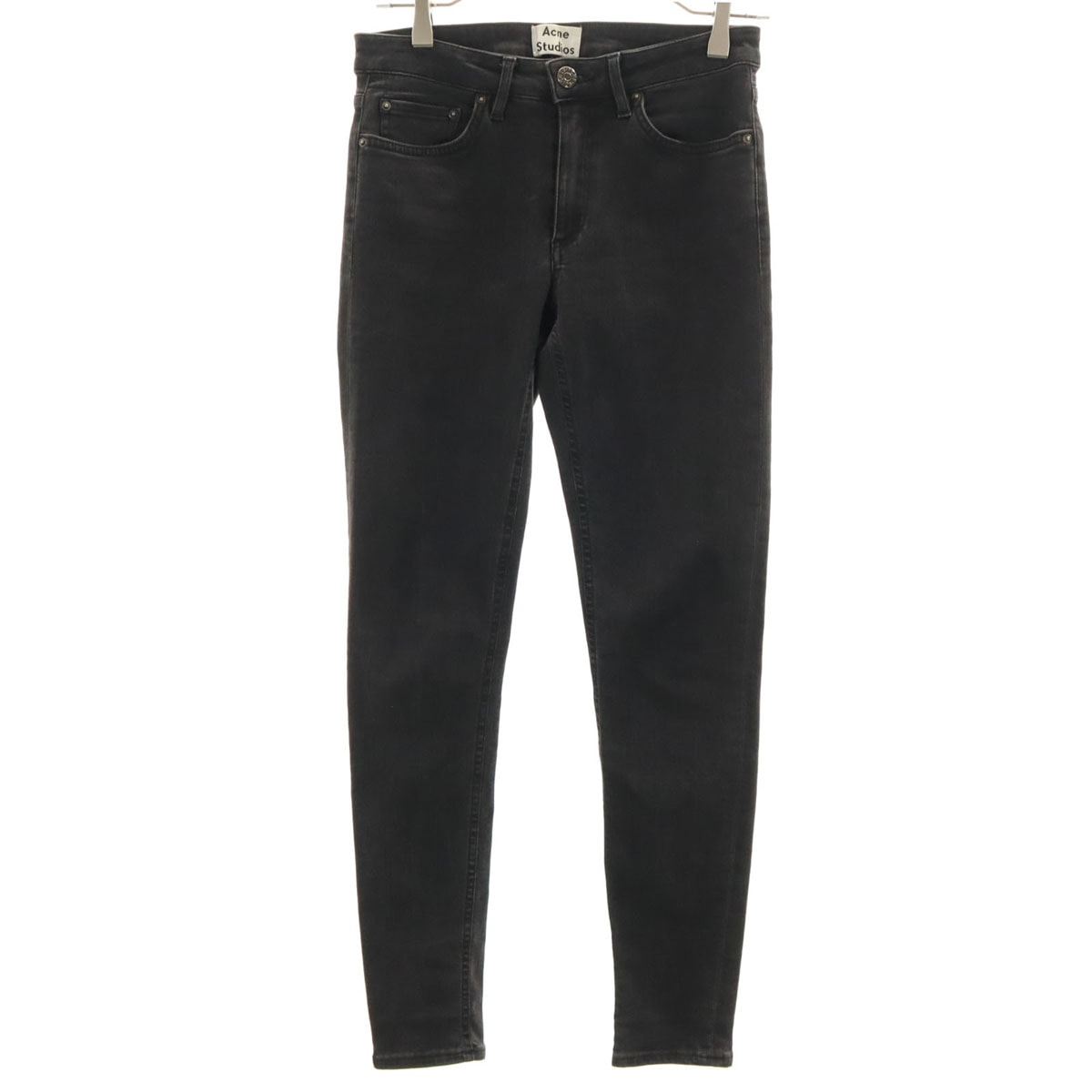 ACNE STUDIOS アクネストゥディオズ スキニーデニムパンツ W26 ブラック ジーンズ ストレッチ