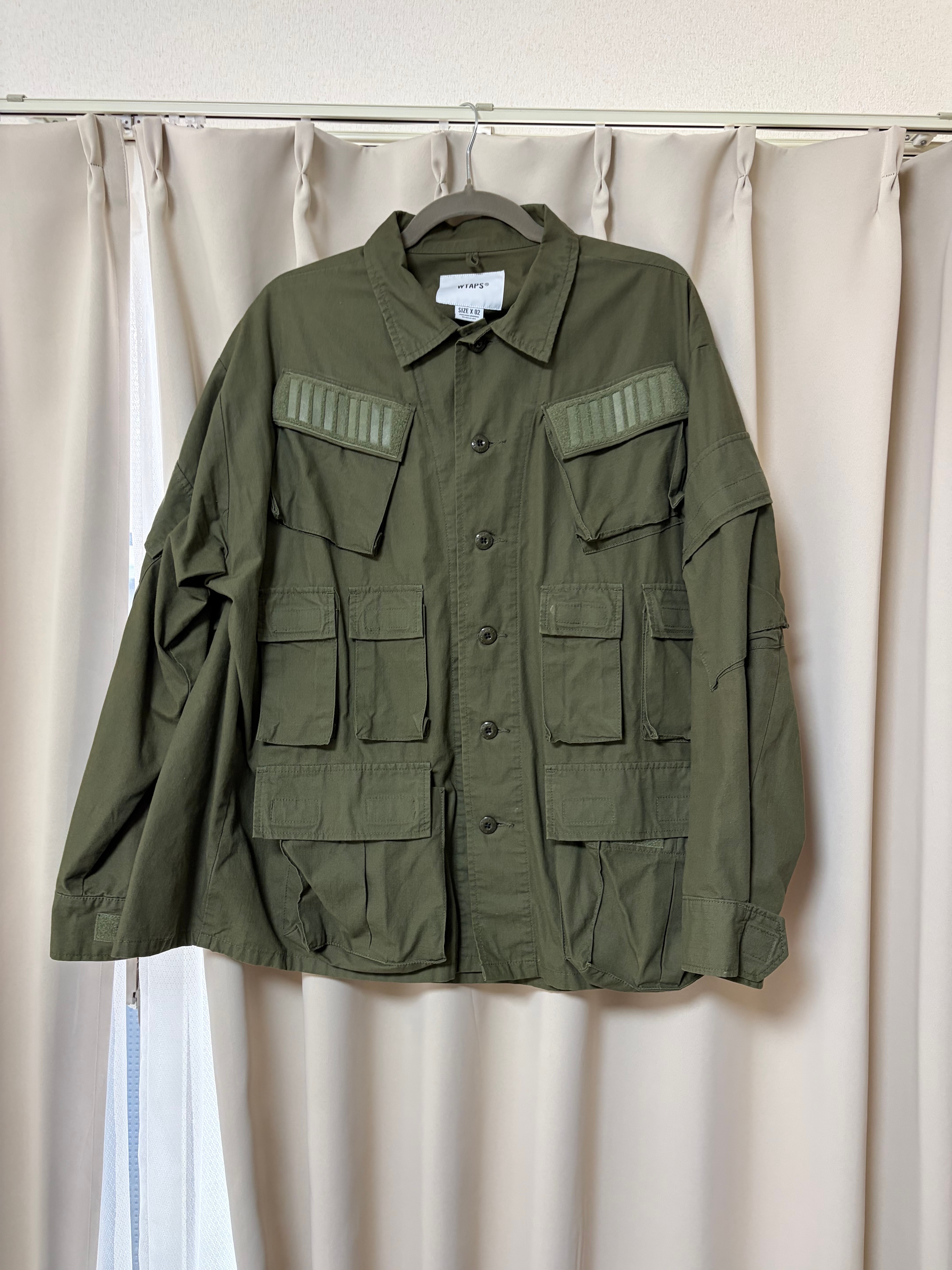 WTAPS MODULAR LS SHIRT 192BRDT-SHM03