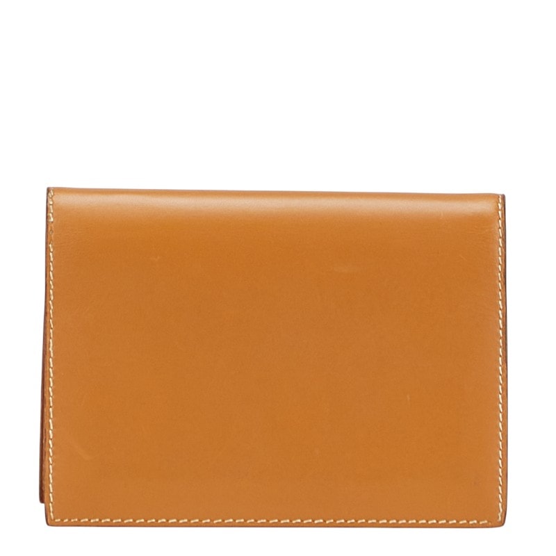 エルメス アジェンダGM 手帳カバー ゴールド ブラウン ボックスカーフ レディース HERMES 【中古】