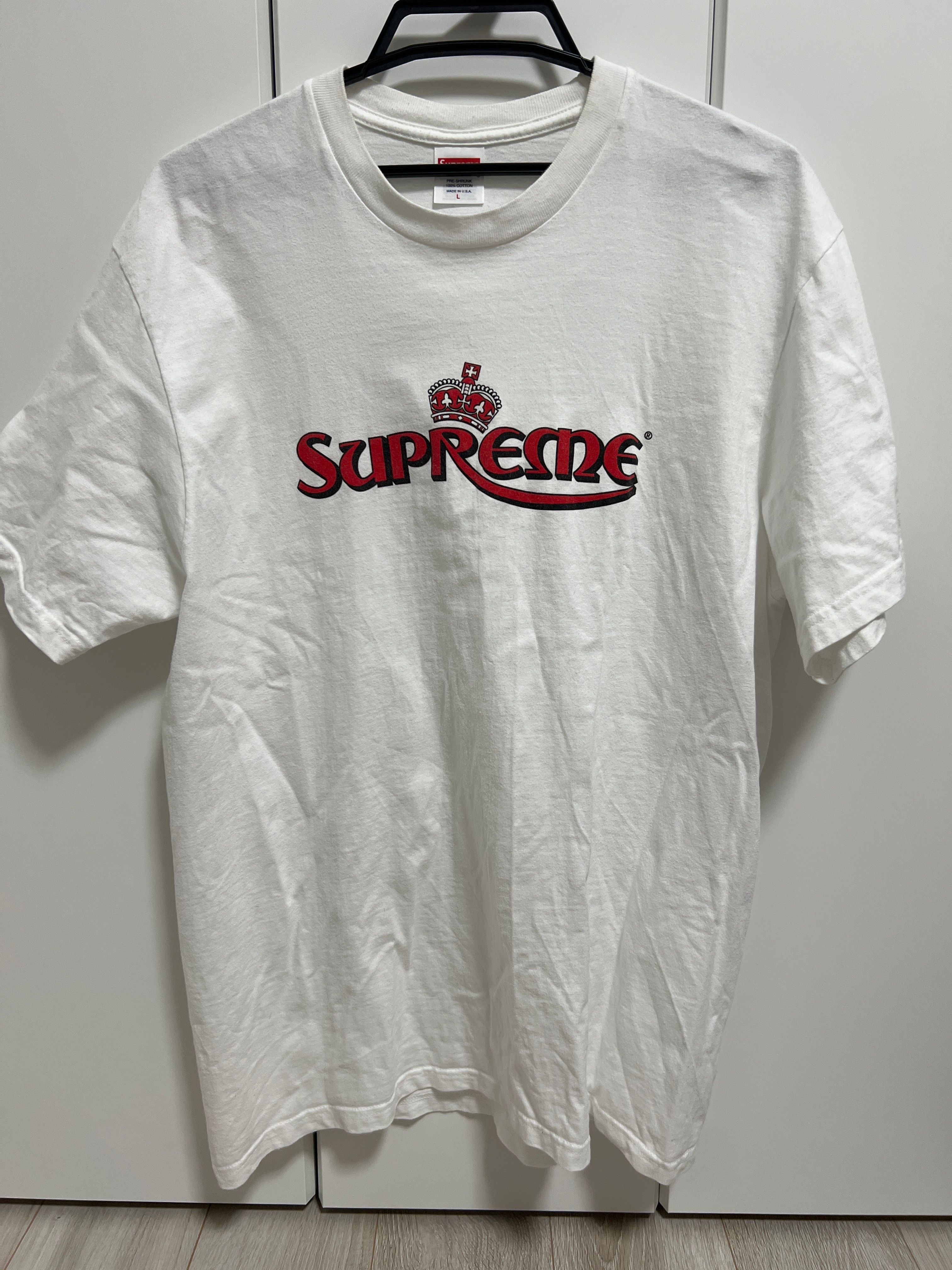 Supreme Crown Tee "White"