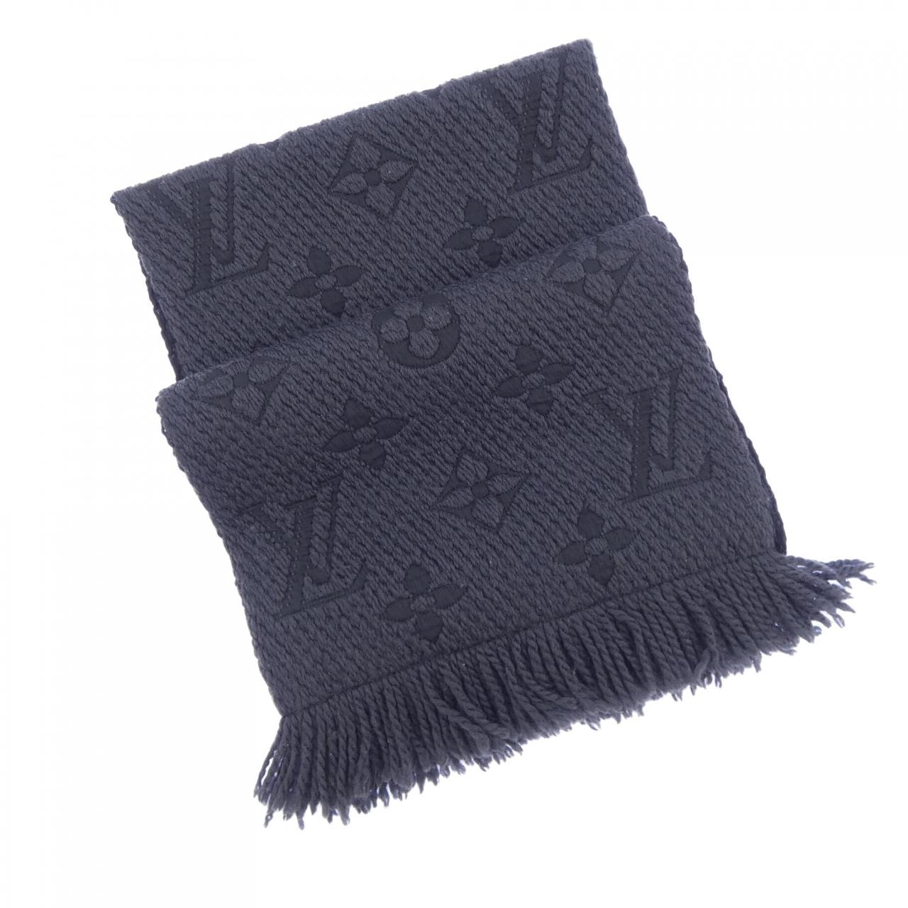 ルイヴィトン LOUIS VUITTON エシャルプ ロゴマニア M72431 MUFFLER