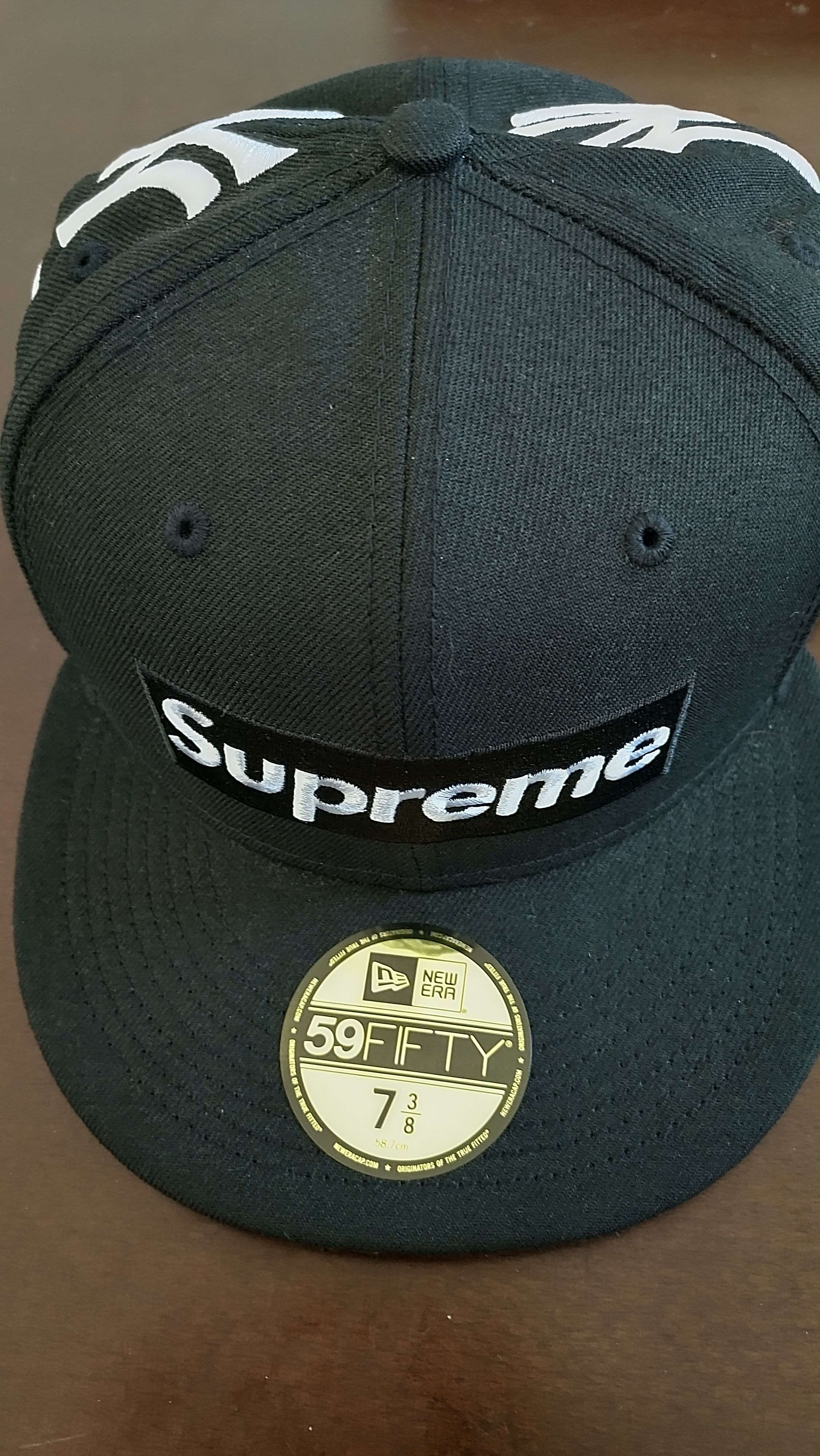 Supreme / New York Yankees Box Logo New Era "Black"