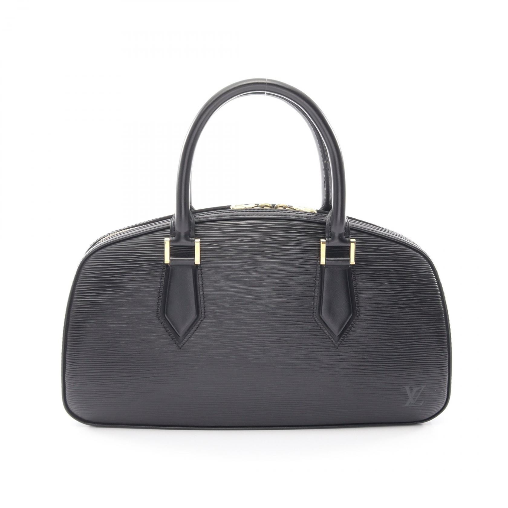 ルイ・ヴィトン LOUIS VUITTON ジャスミン ハンドバッグ バッグ レザー エピ ノワール レディース ブラック系 M52082 【中古】
