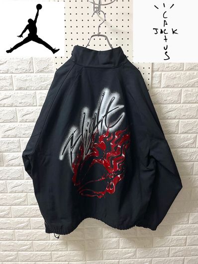 Travis Scott x Air Jordan Brand M J TS WVN JKT "Black"