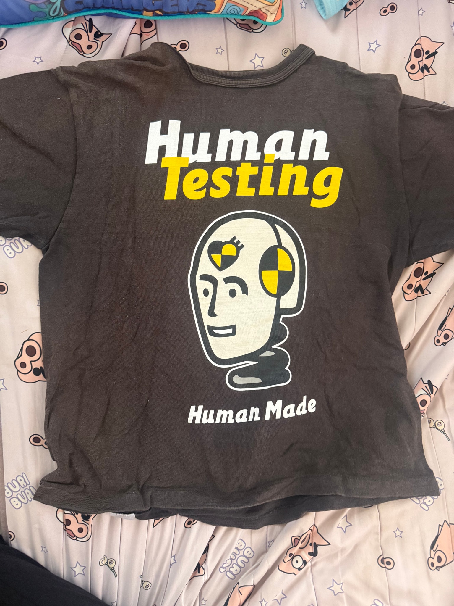 HUMAN MADE A$AP Rocky HUMAN TESTING T-SHIRT "Black"