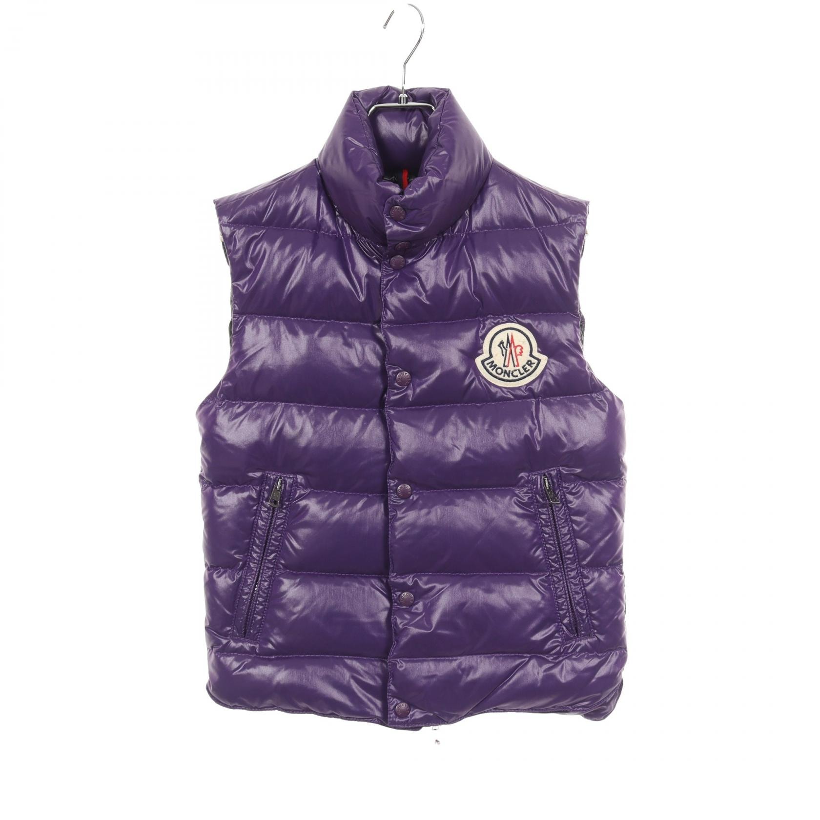 モンクレール MONCLER TIBET チベット ダウンベスト 衣料品 アウター ナイロン メンズ パープル系 43302 【中古】