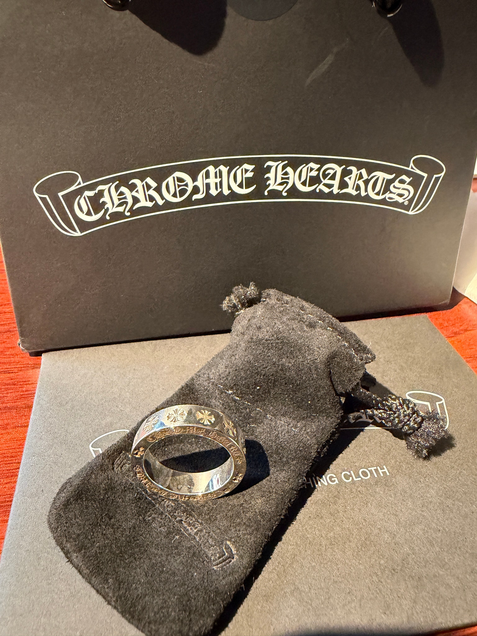 Chrome Hearts 6mm Spacer Ring FOREVER "Silver"