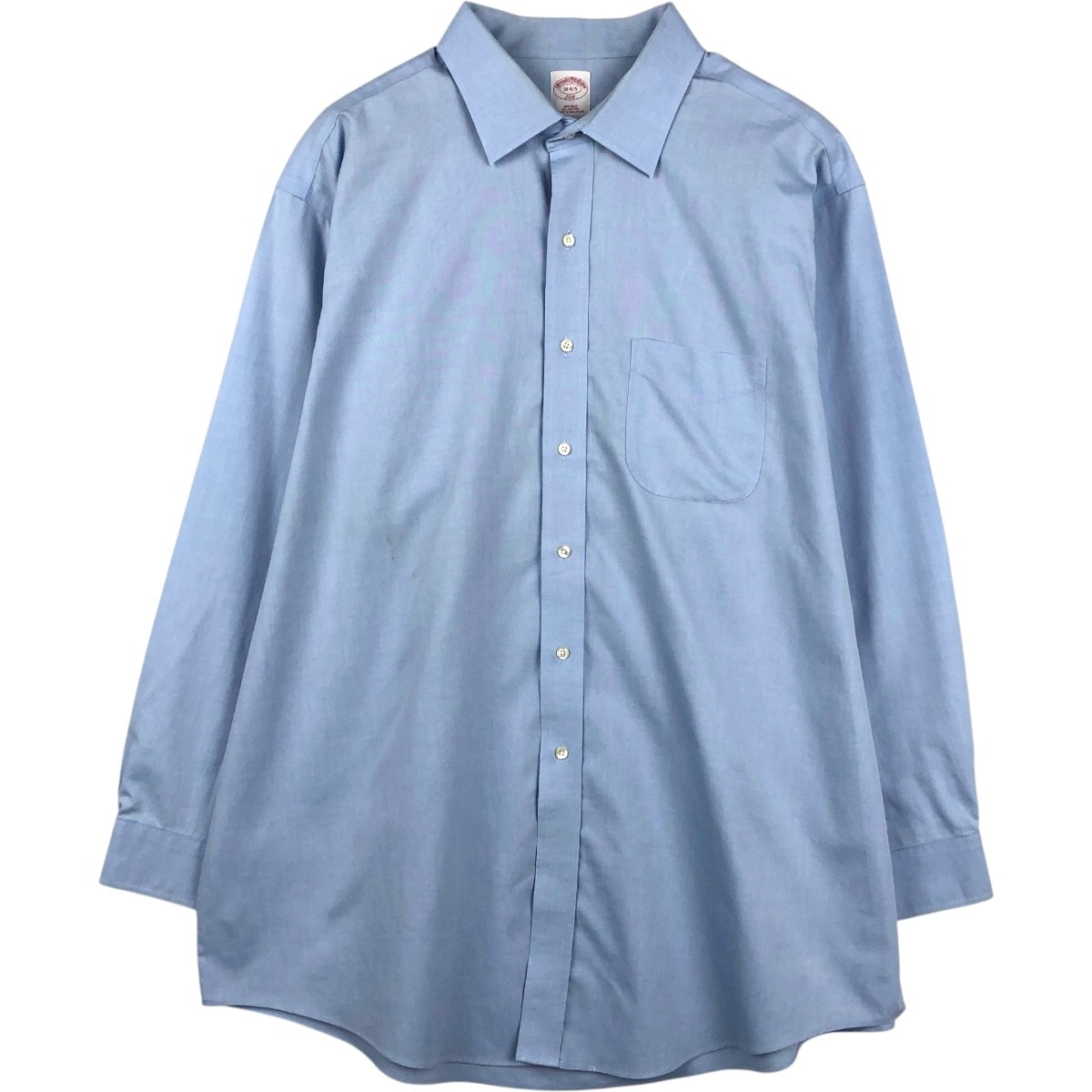 古着 ブルックスブラザーズ Brooks Brothers 346 長袖 コットンシャツ メンズXL相当/eaa669109