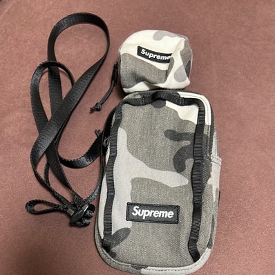 Supreme 25SS Camera Bag + Mini Pouch "Snow Camo"