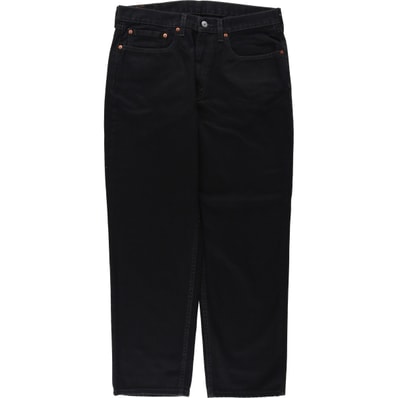 古着 リーバイス Levi's 550 ブラックデニム テーパードデニムパンツ メンズw35相当/eaa663158