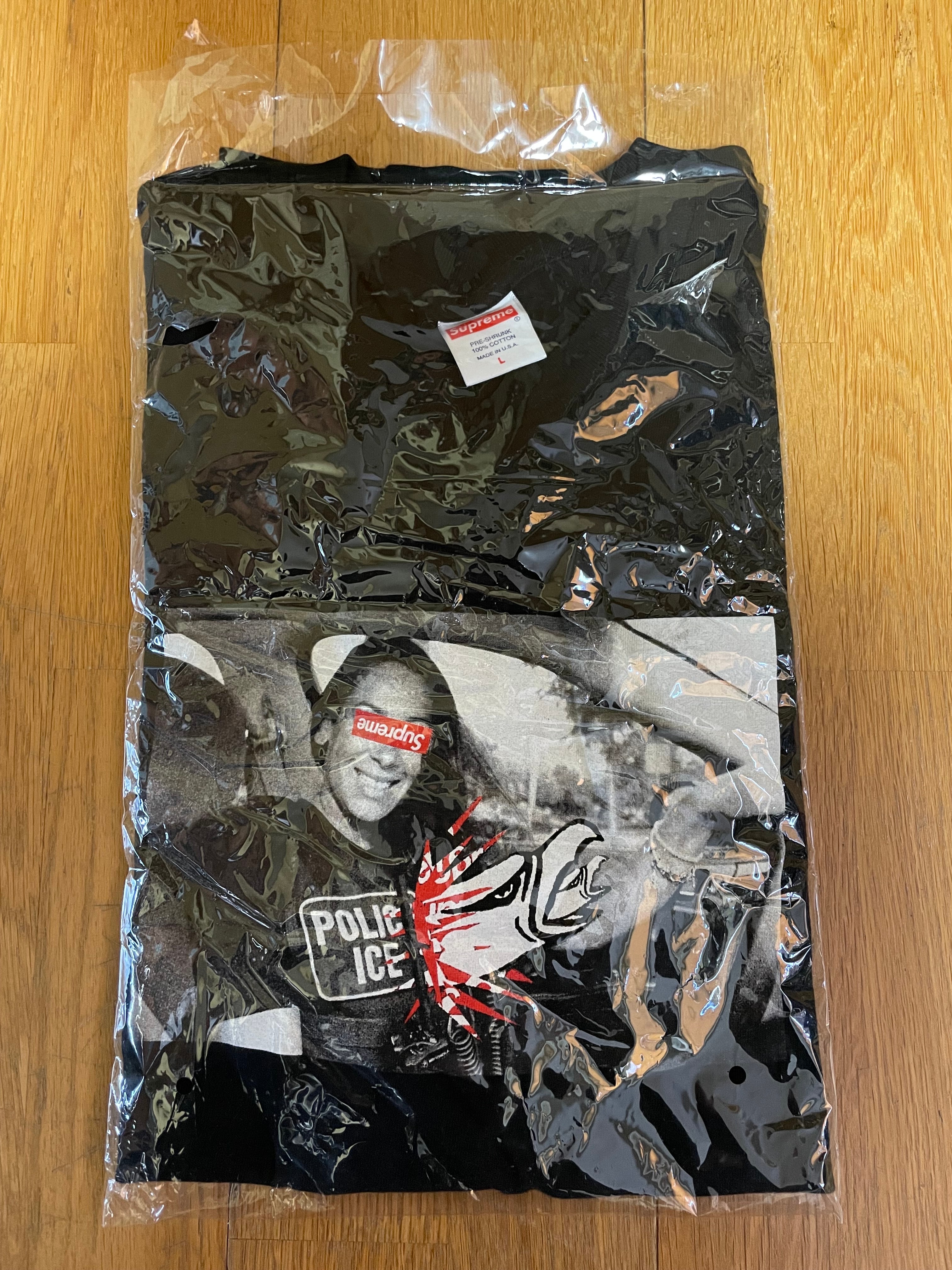 Supreme x ANTIHERO Ice Tee "Black"