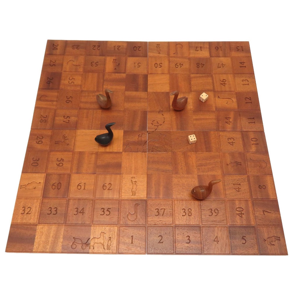 エルメス JEU DE L’OIE SNAKES AND LADD