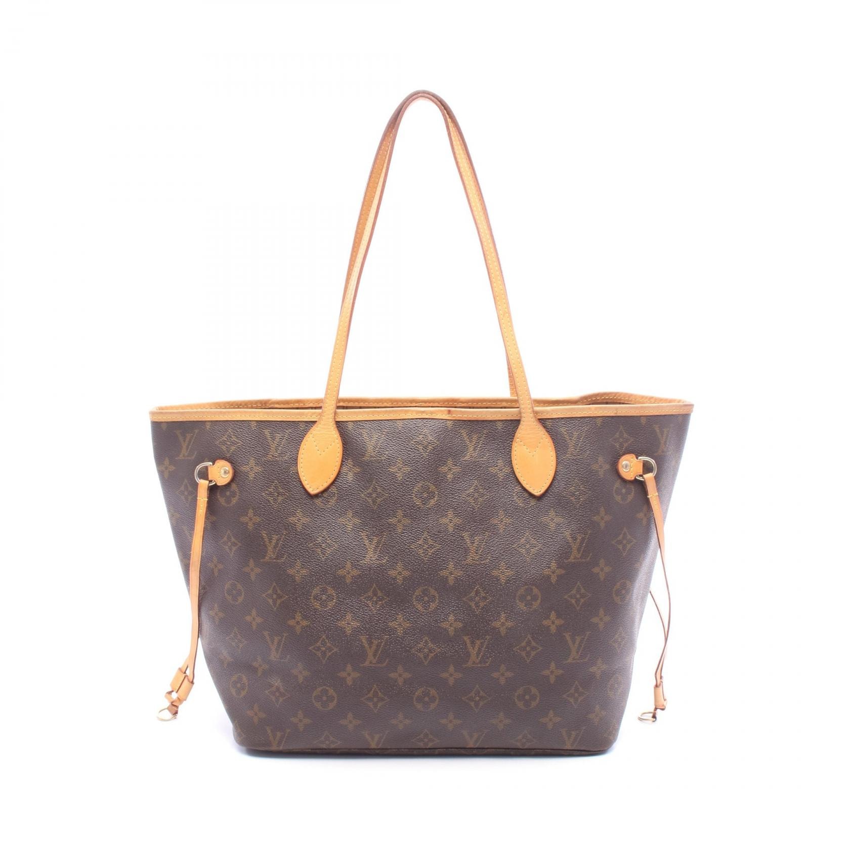 ルイ・ヴィトン LOUIS VUITTON ネヴァーフルMM モノグラム トートバッグ バッグ PVCコーティングキャンバス レザー レディース ブラウン系 M40156 【中古】