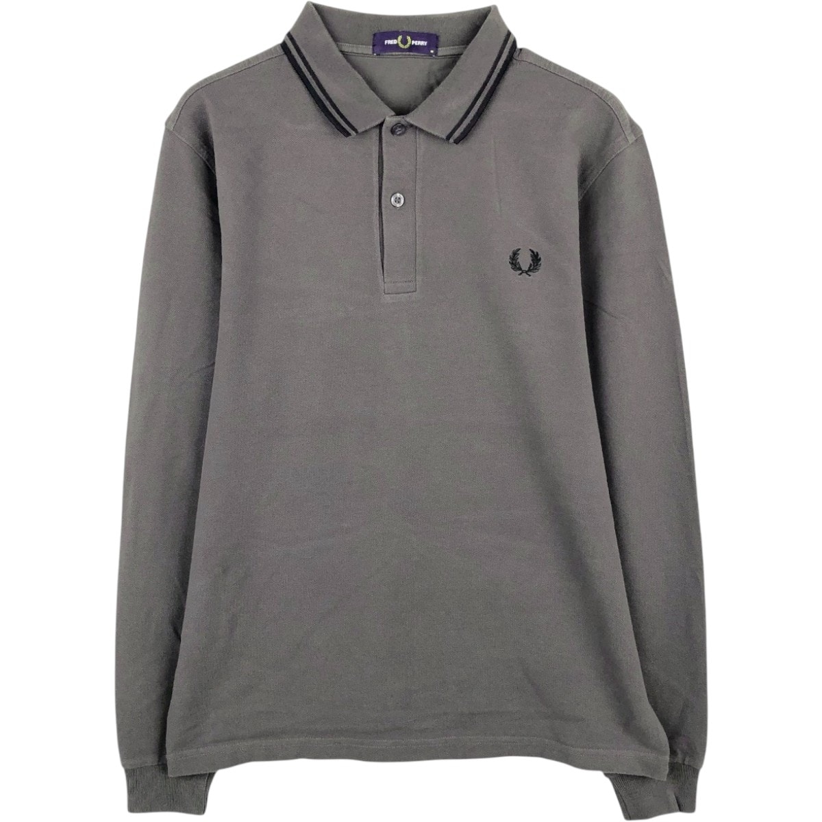 古着 フレッドペリー FRED PERRY 長袖 ポロシャツ メンズM相当/eaa667615
